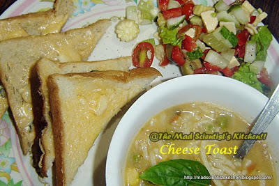 Garlicky Cheese Toast