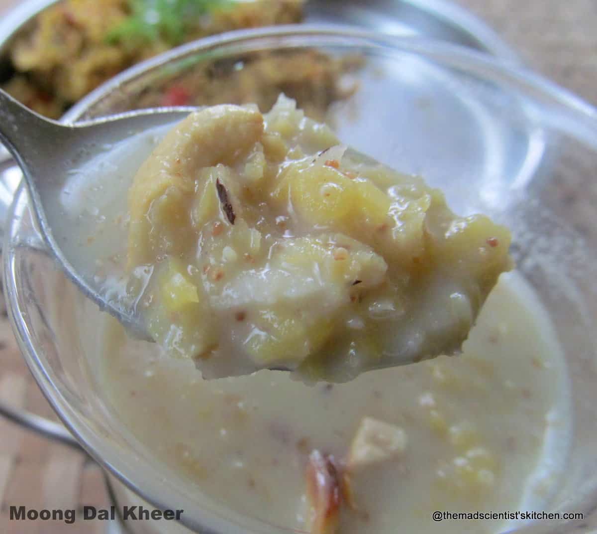 Moong dal Kheer