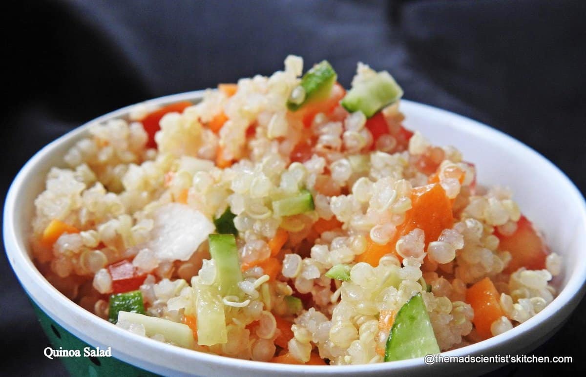 Simple but Yummy Quinoa Salad