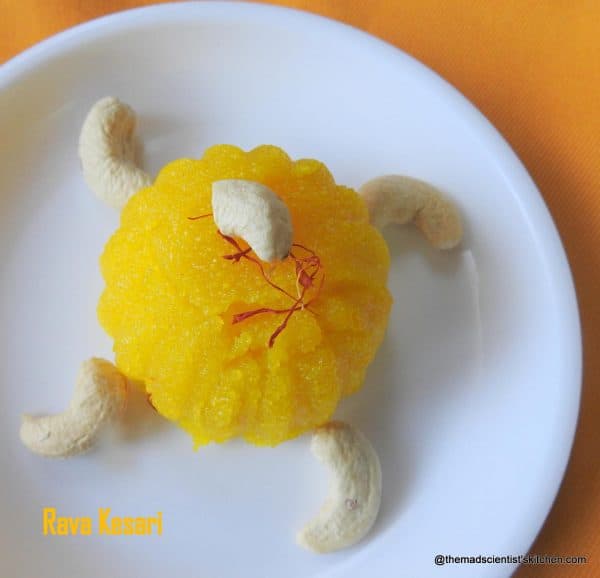 Rava Kesari Sajige, Sooji ka Halwa, Semolina Pudding, Shira