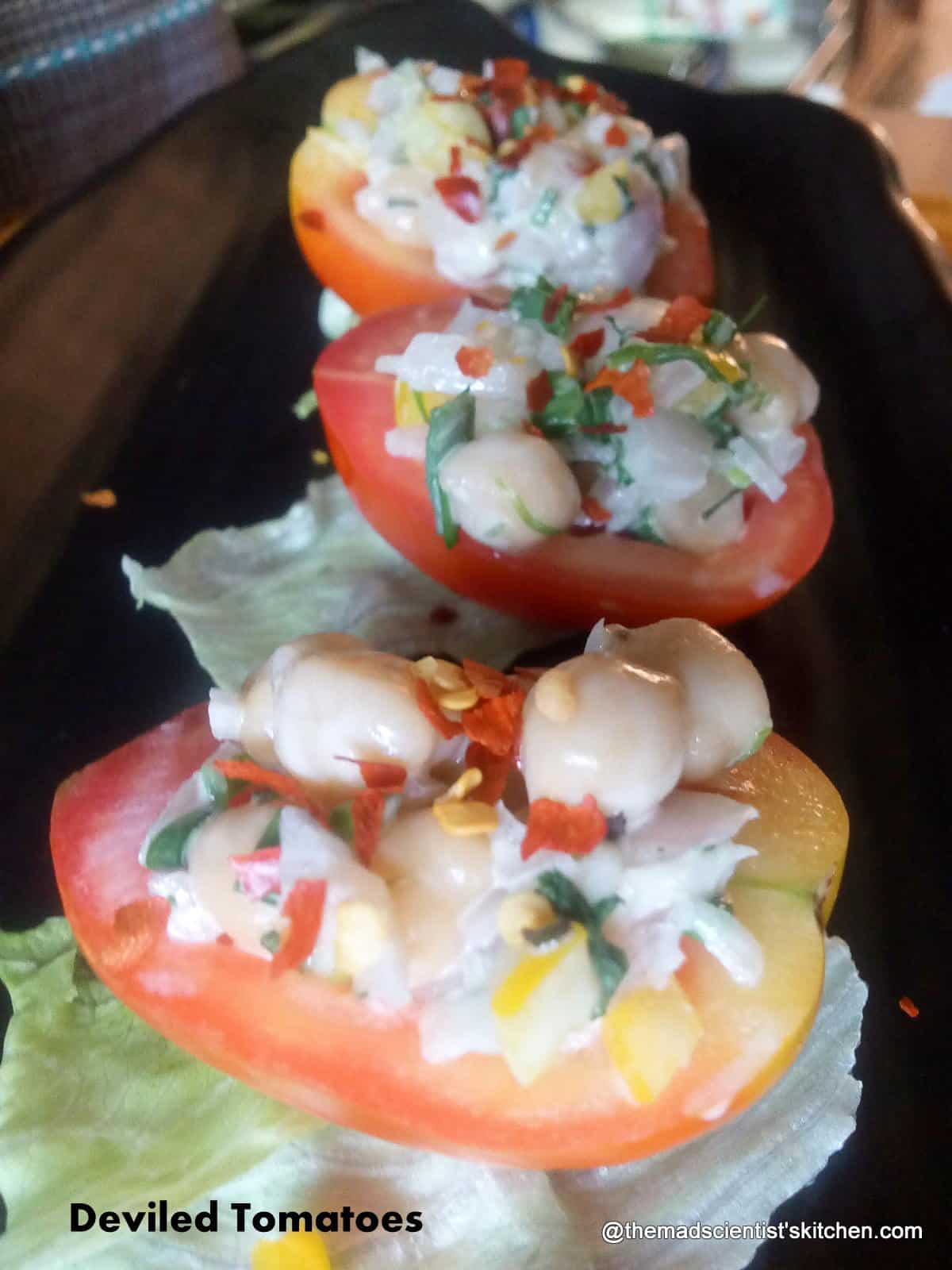 Deviled Tomatoes