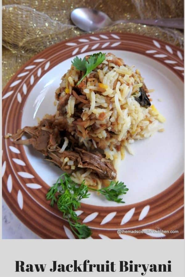 Raw Jackfruit Biryani Raw Jackfruit Biryani