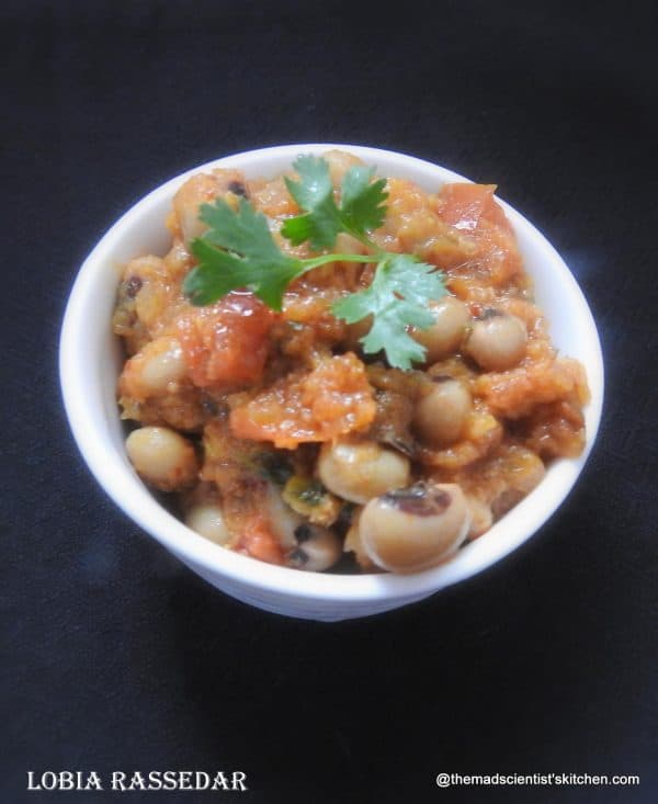 Cowpeas gravy cow pea gravy, black eyed peas gravy, Indian Cuisine