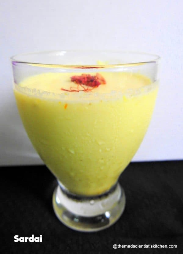 sardai Sardai, Thandai