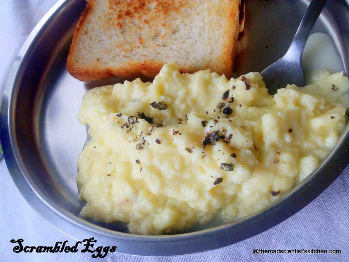 Protein Rich Breakfast Scrambled Eggs