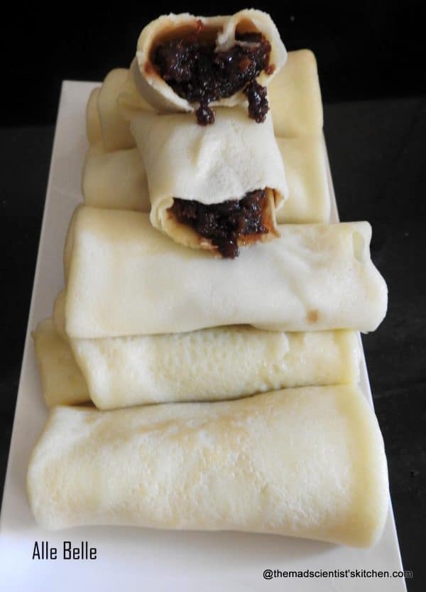 Alle Belle Goan Coconut and Palm Jaggery Pancakes Goan Coconut and Palm Jaggery Pancakes