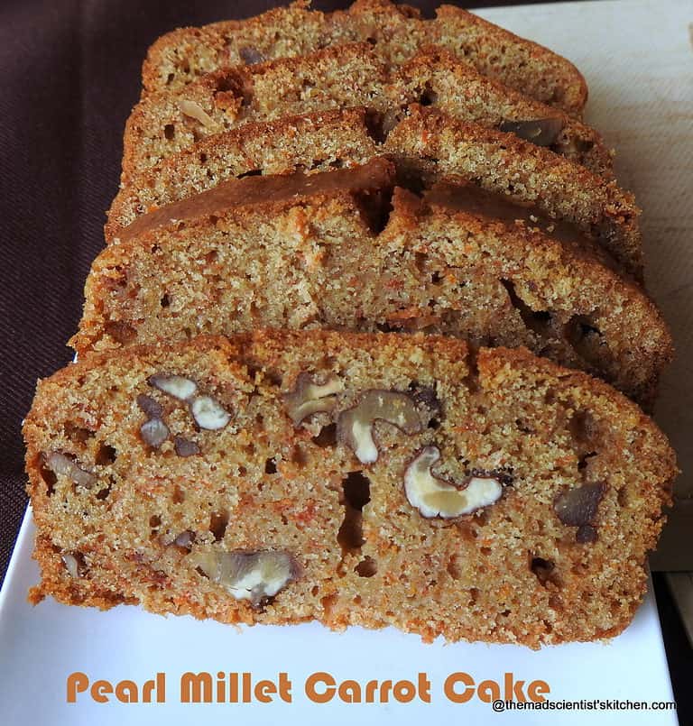 Bajra Carrot Cake Pearl Millet Recipes Millets Special