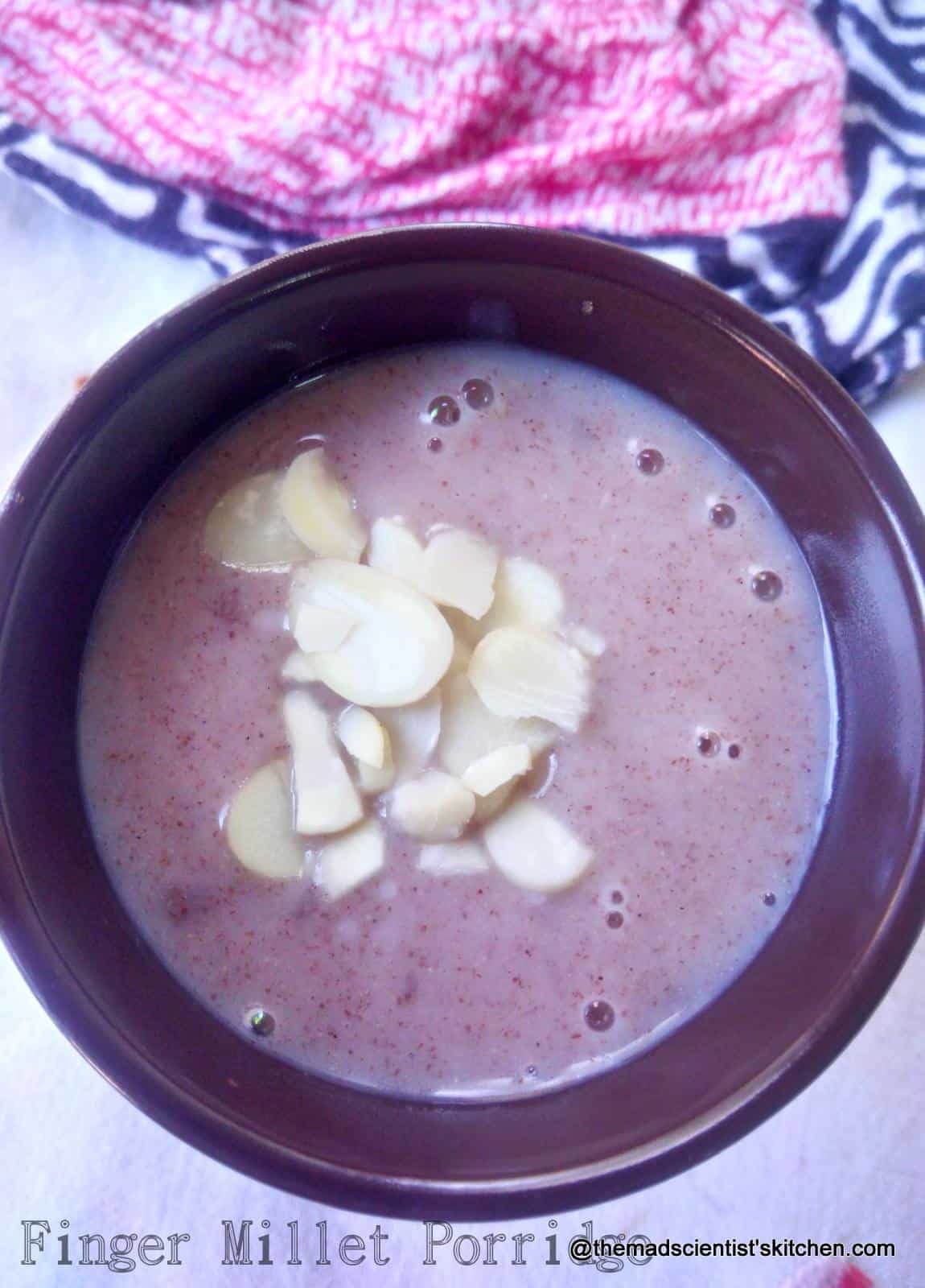 teezan|finger millet porridge| ragi porridge