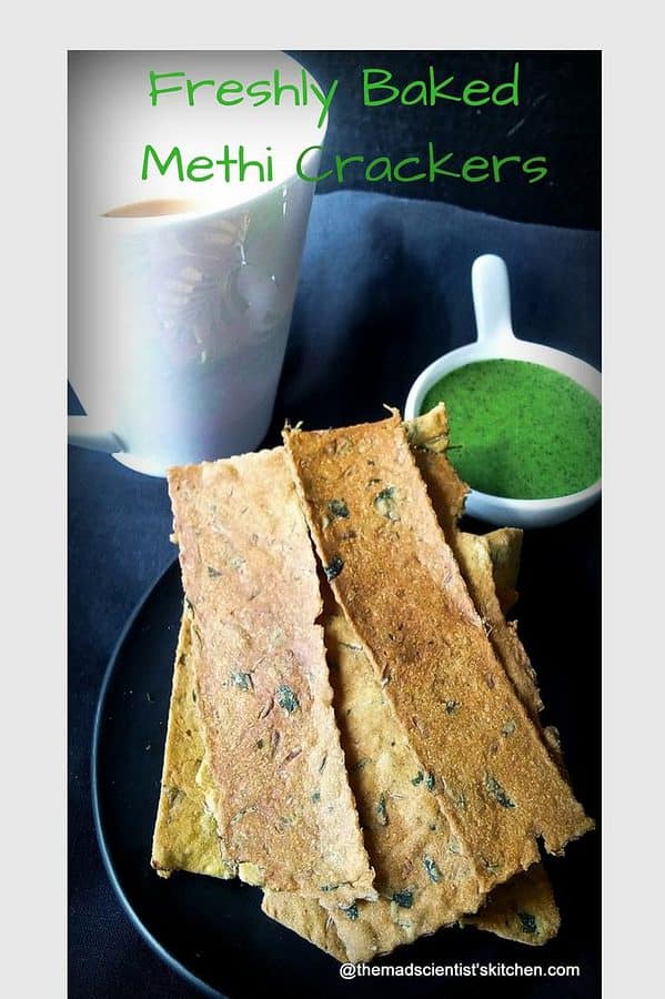 Freshly Baked Methi Crackers Baked Methi Mathri #Bread Bakers Freshly Baked Methi Crackers,Baked Methi Mathri,#Bread-Bakers