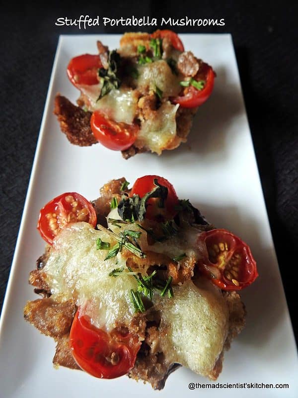 Stuffed Portabella Mushrooms Stuffed Portabella Mushrooms,Caprese style Mushrooms