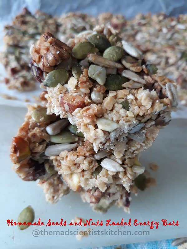 Seeds and Nuts Loaded Energy Bars Seeds and Nuts Loaded Energy Bars, Granola bars