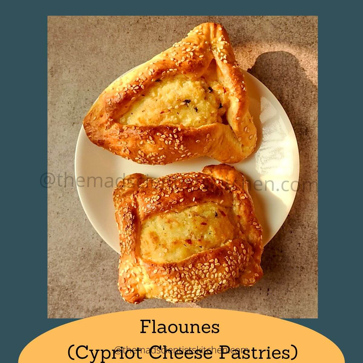 flaounes (cypriot cheese pastries)