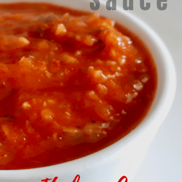 Homemade Arrabbiata Sauce