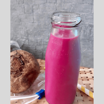 Beetroot smoothie a healthy breakfast option