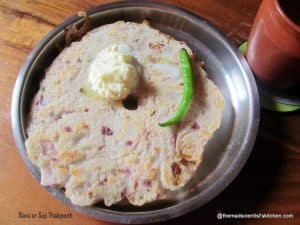 Rava che Bhakri, Semolina Flat Bread