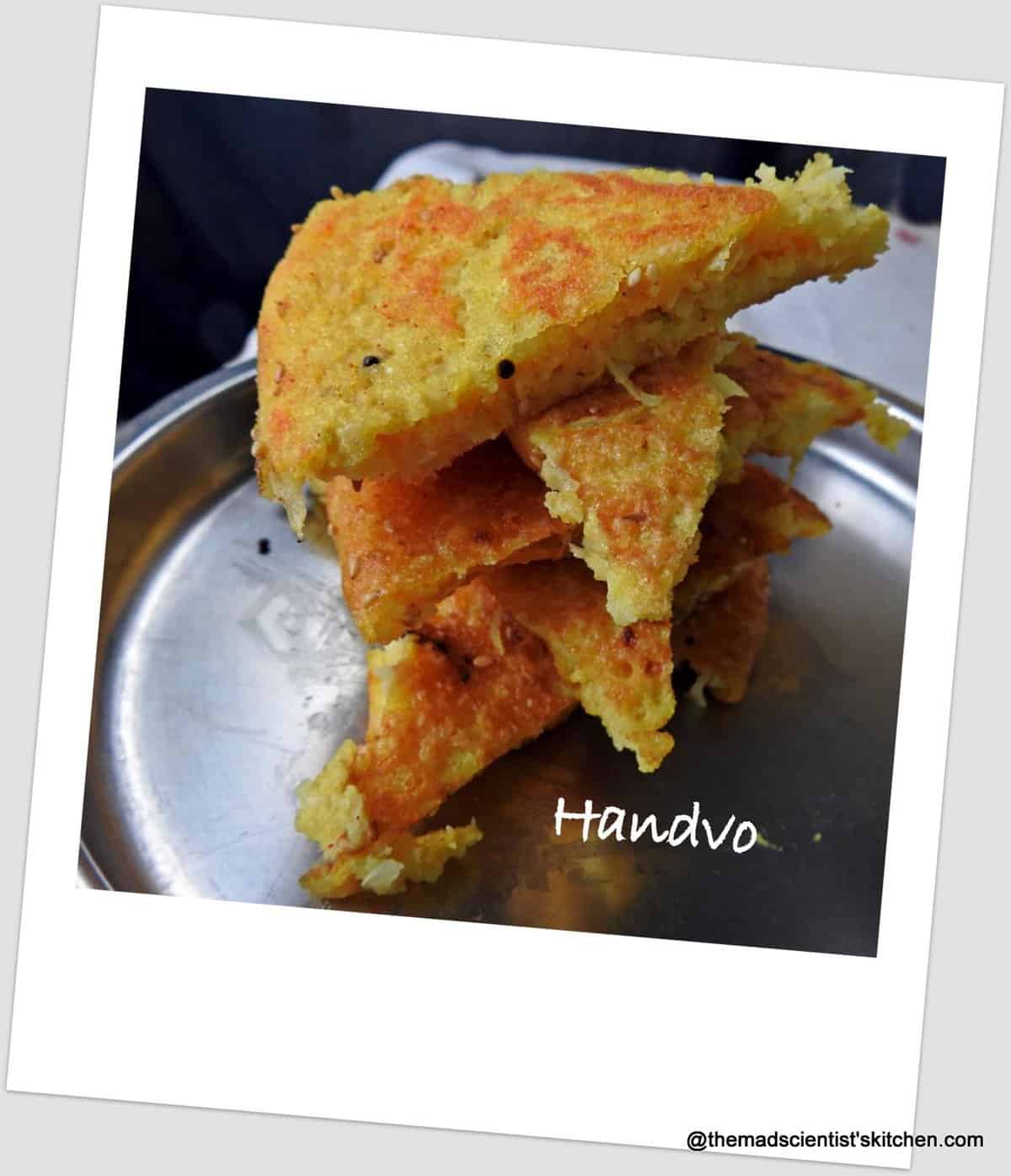 Gujarati Recipe Series – Handvo, Savoury Cake