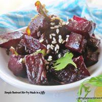 Beetroot Stir Fry