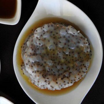 Sago gula melaka, sago pudding, frog spawn