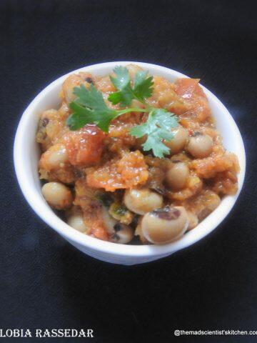 cow pea gravy, black eyed peas gravy, Indian Cuisine