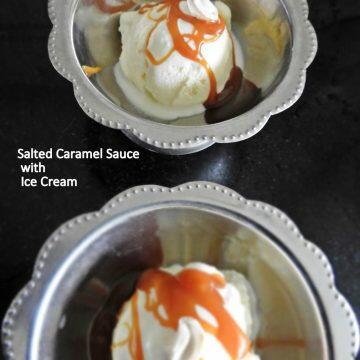 Toppings for ice cream,Salted Caramel Sauce recipe