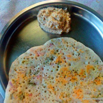 Uthapam also called Uttapam or ooththappam or Uthappa