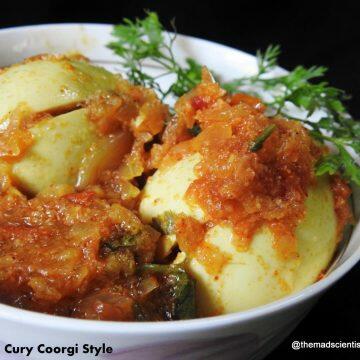 Coorgi Style Egg Curry