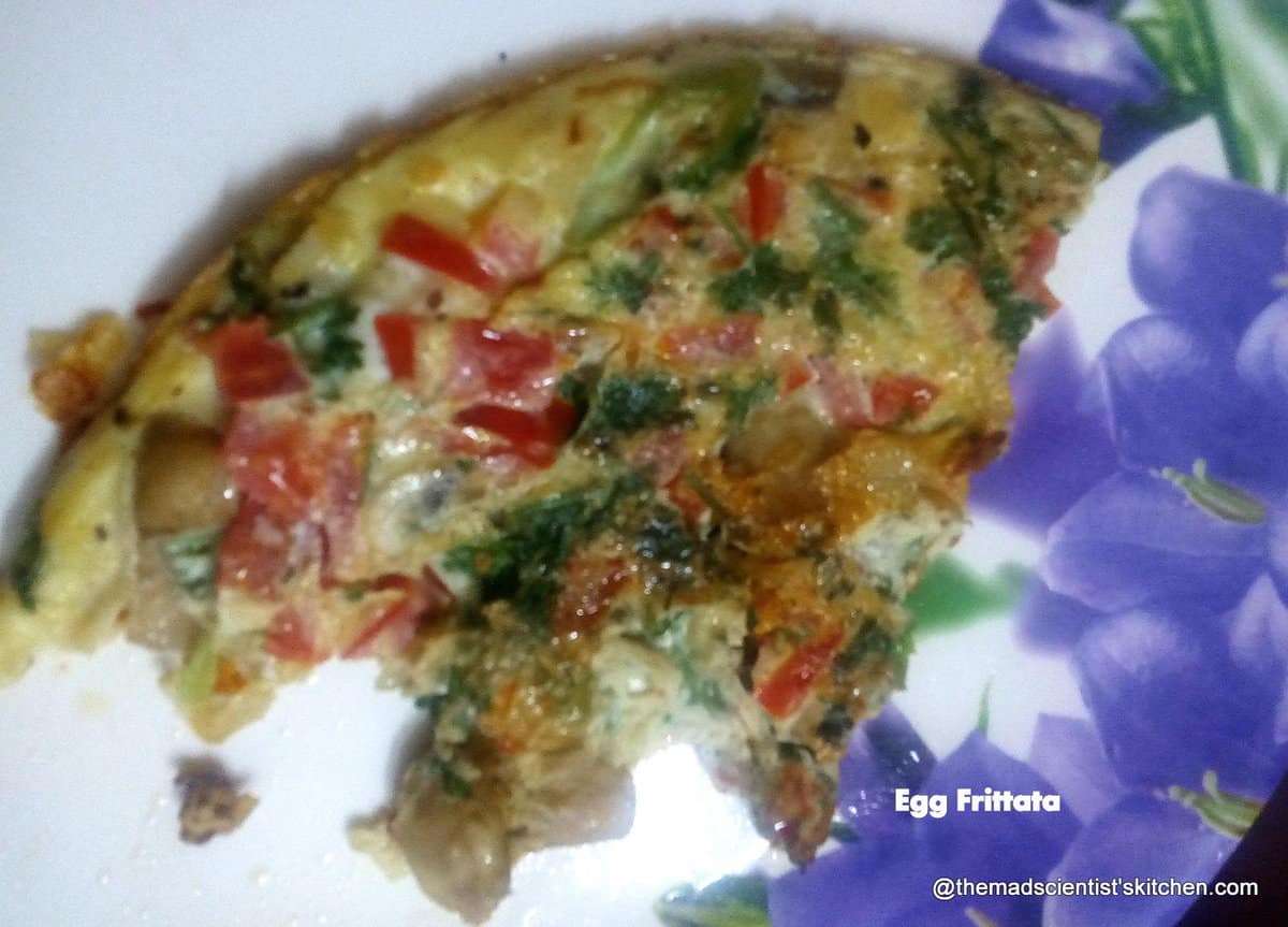 Egg Frittata Recipe | The Mad Scientists Kitchen