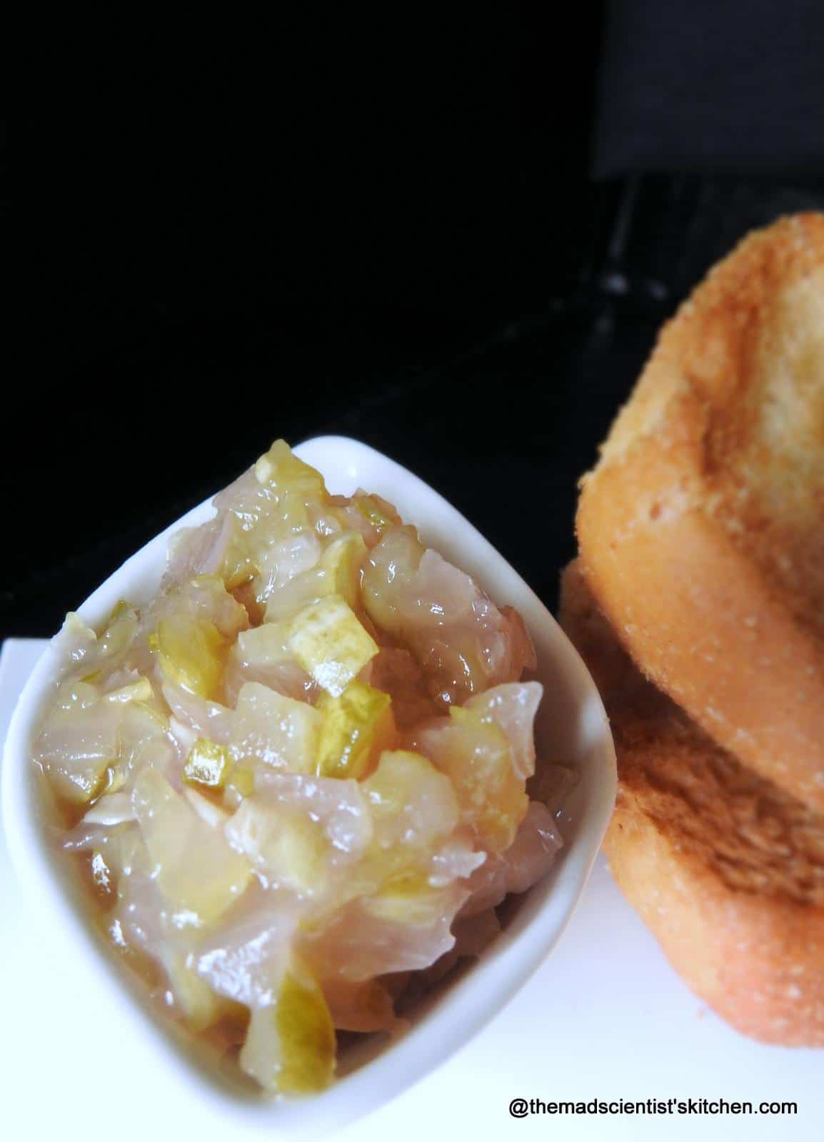 Homemade Pickle Relish, American Cuisine