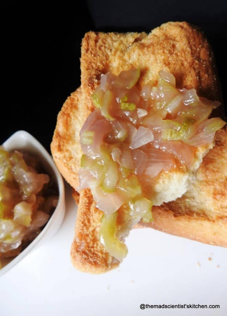 Homemade Pickle Relish, American Cuisine