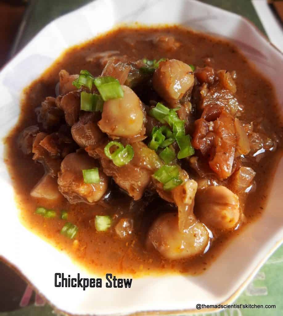 Stew with za'tar and jeera