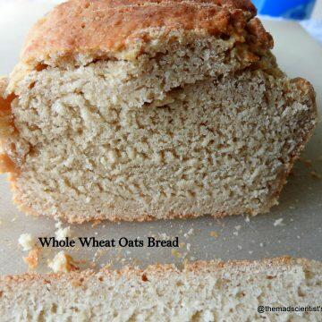 Whole Wheat Oats Bread