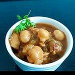Bowl of Vegan Chickpea stew