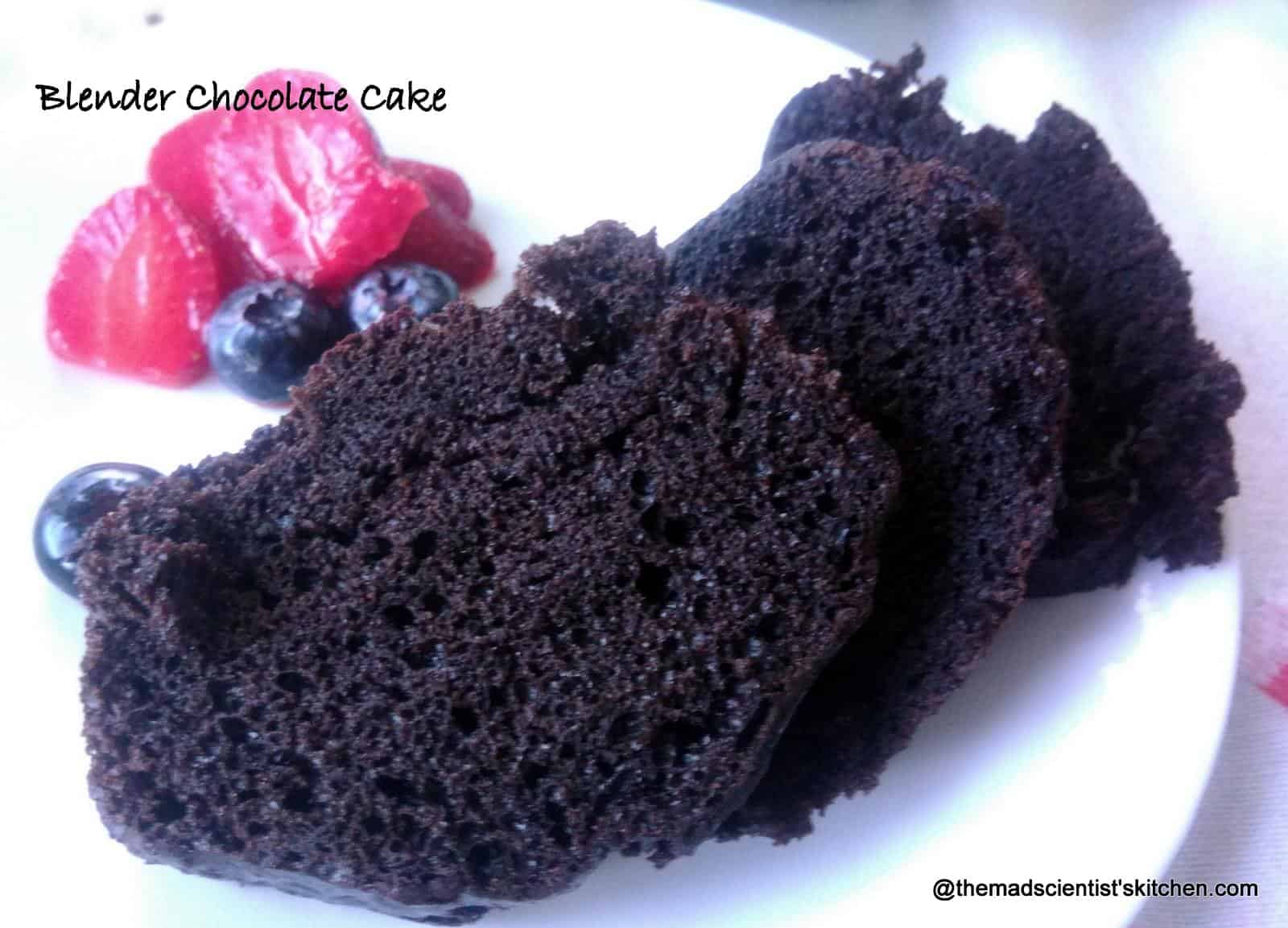 Blender Chocolate Cake