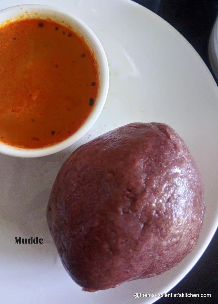 Nachani ball, Simple Ragi muddi, ragi sankati