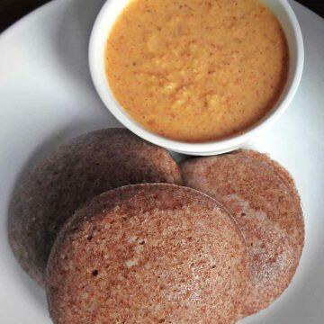 Idli with Nachani, Nachane, Finger Millet, Ragi