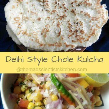 Delhi street food,Home made Kulcha Recipe,Maida ka Kulcha, Naan, Cholay, Dried White peas