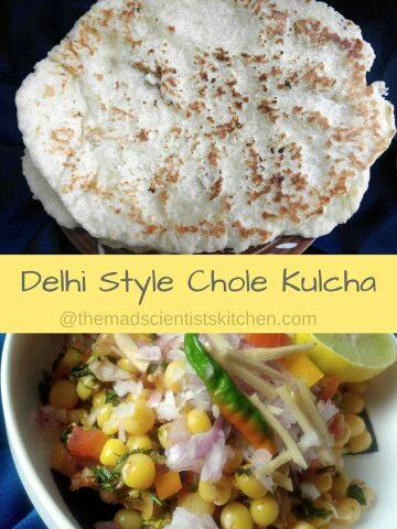 Delhi street food,Home made Kulcha Recipe,Maida ka Kulcha, Naan, Cholay, Dried White peas