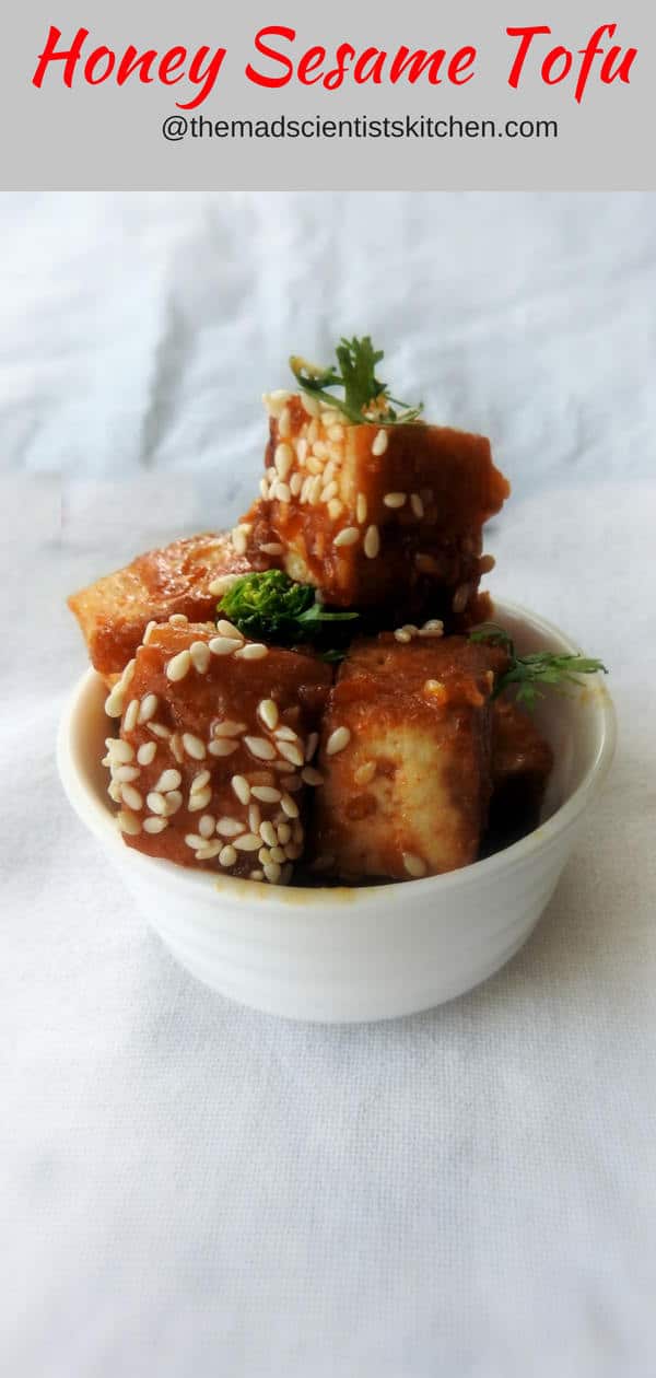 Honey Sesame Tofu
