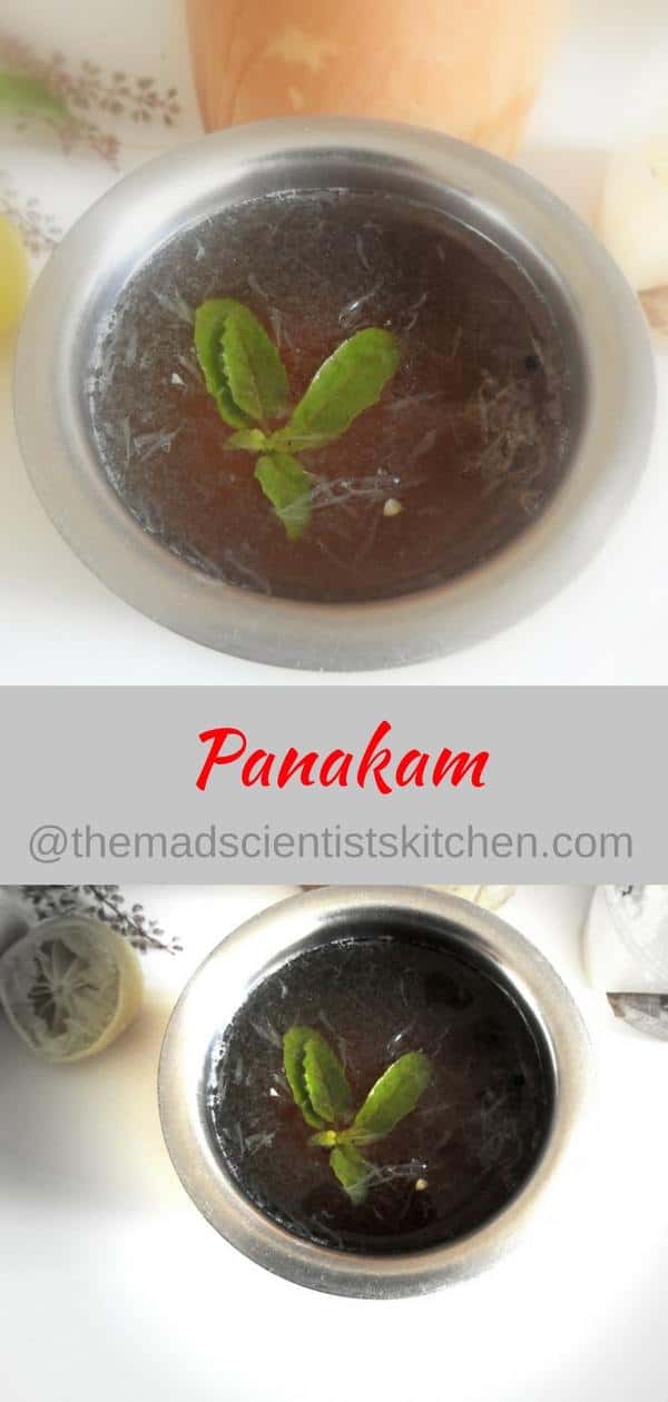 Panakam, a Summer Cooler