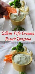 Silken Tofu Creamy Ranch Dressing