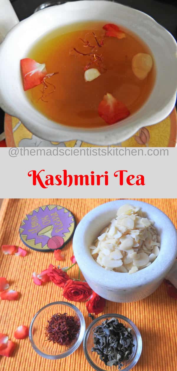 Kashmiri Kahwa, Kashmiri Tea Recipe