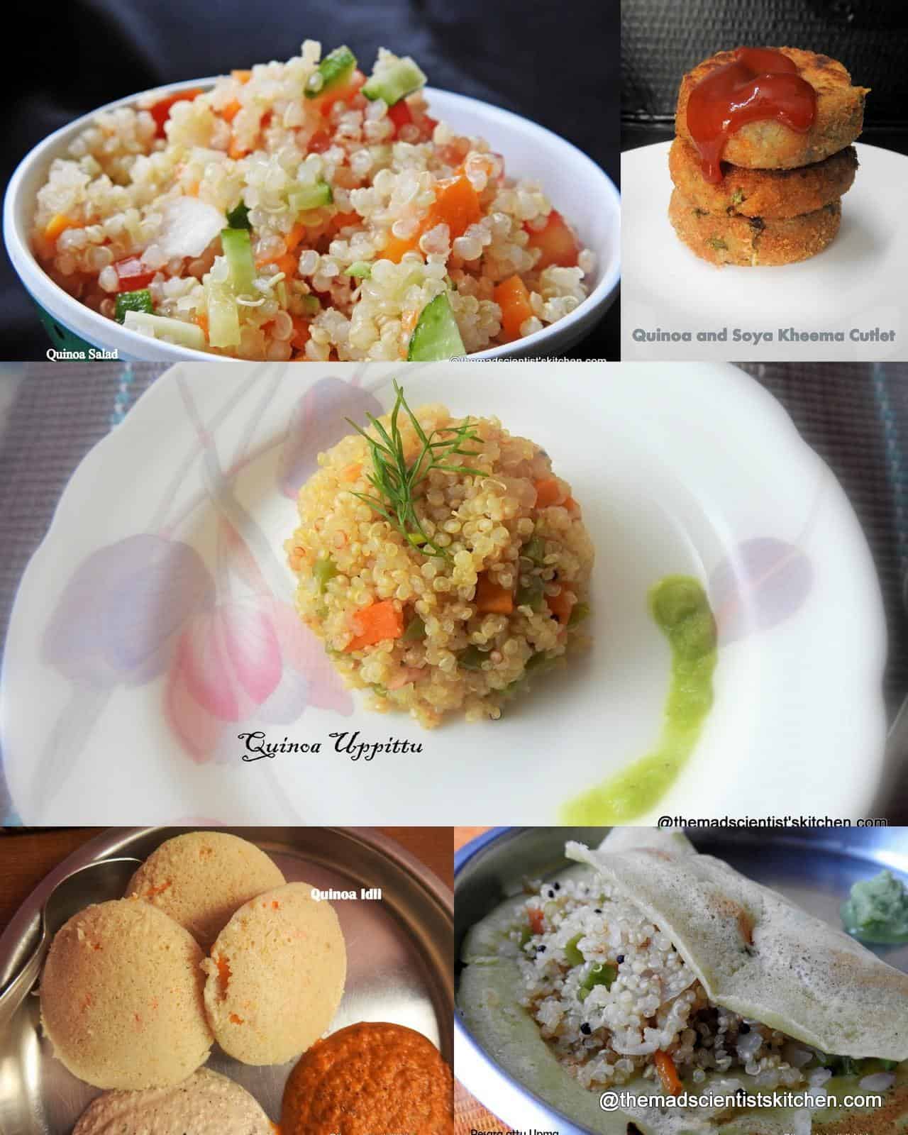 Quinoa Recipes a Compilation 