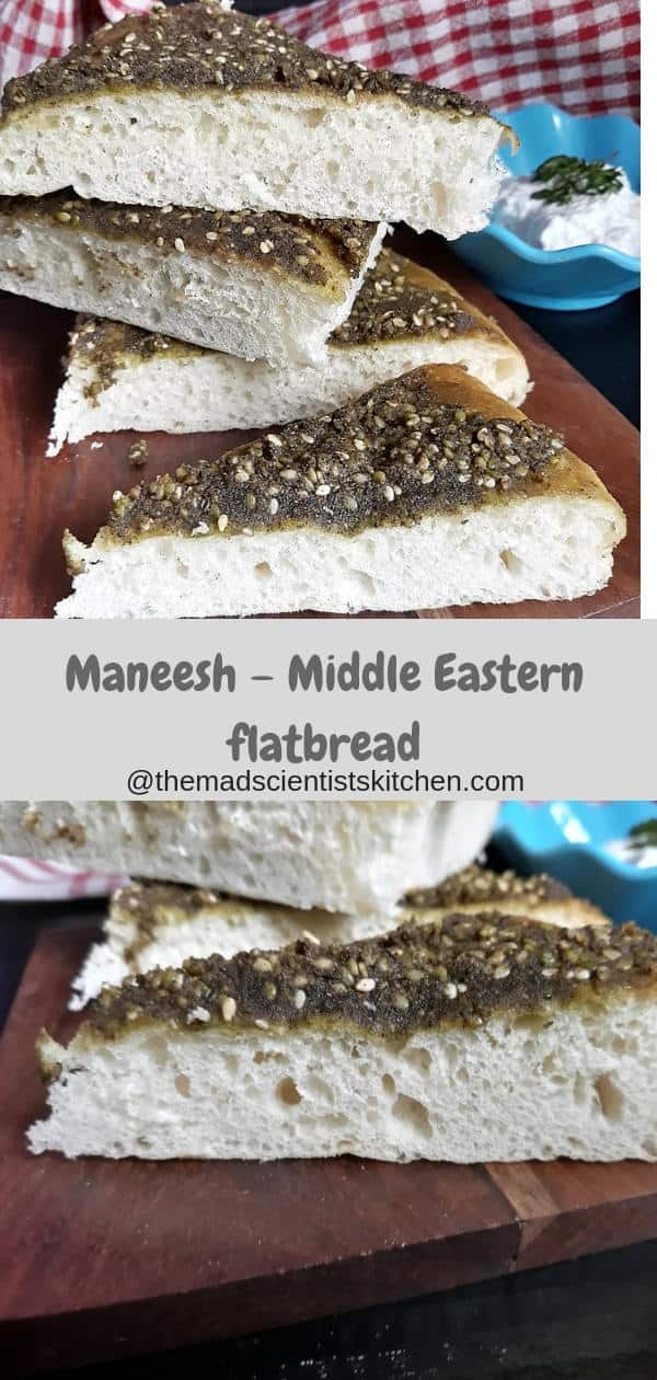 Yeast,Flatbreads, Middle East, Za'ataar topped bread