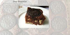 Oreo, Brownies,Microwaveable, Chocolate,