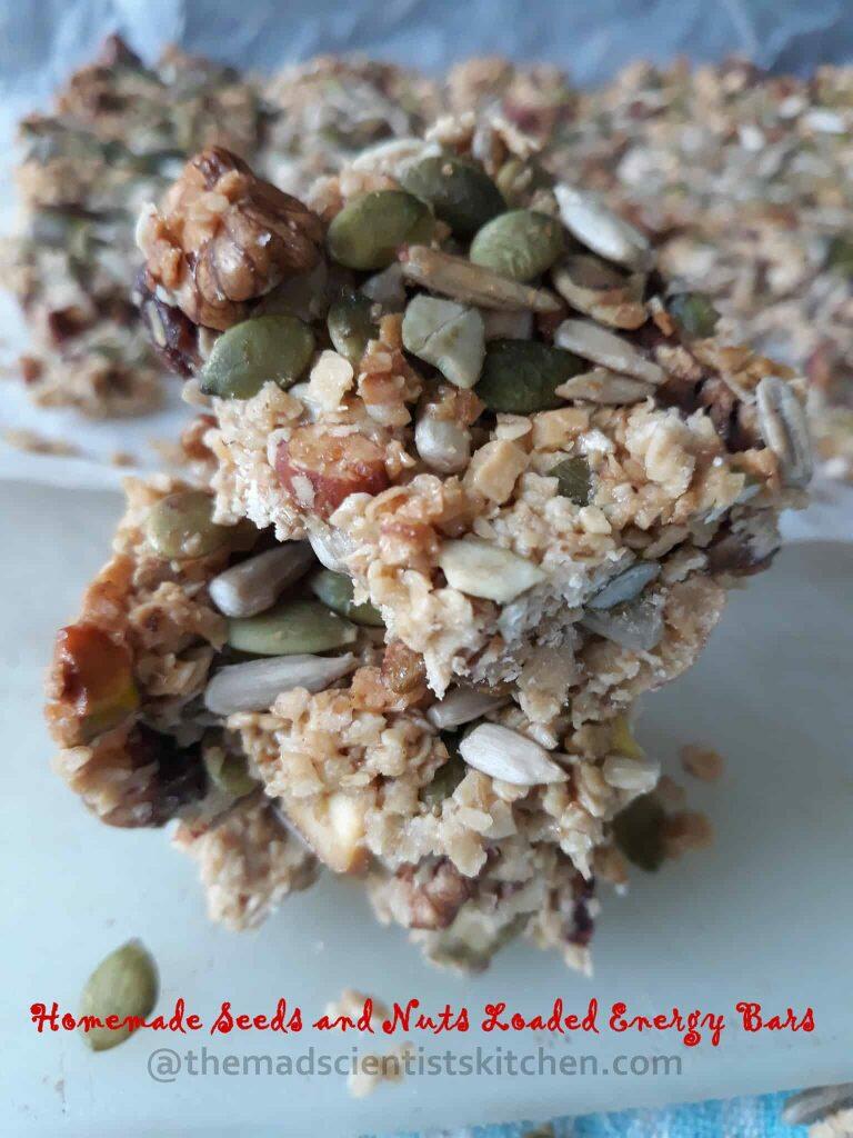 Seeds And Nuts Loaded Energy Bars