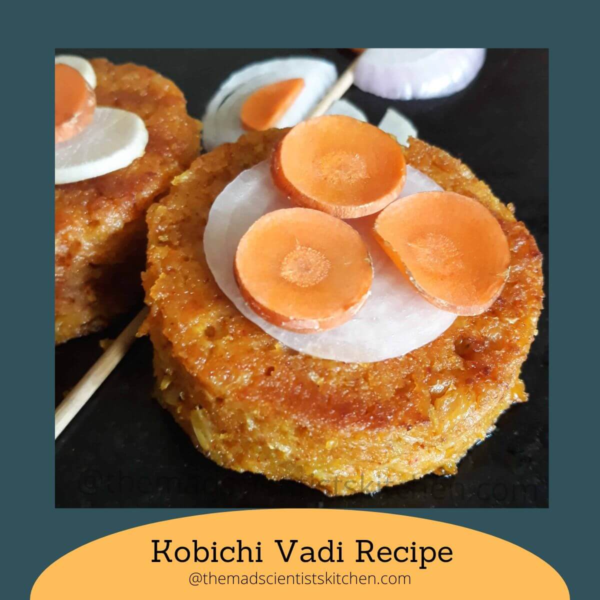 delicious kobichi vadi recipe