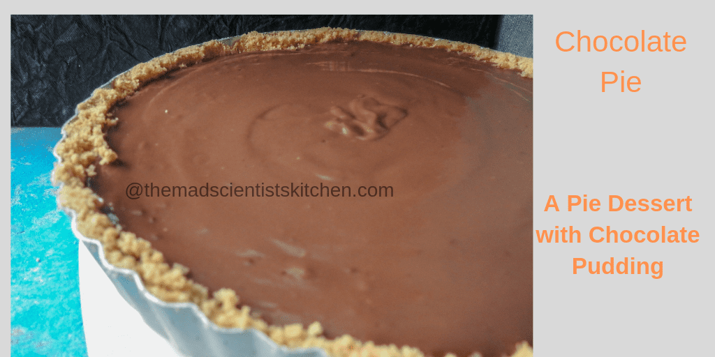 No Bake Chocolate Pudding Pie