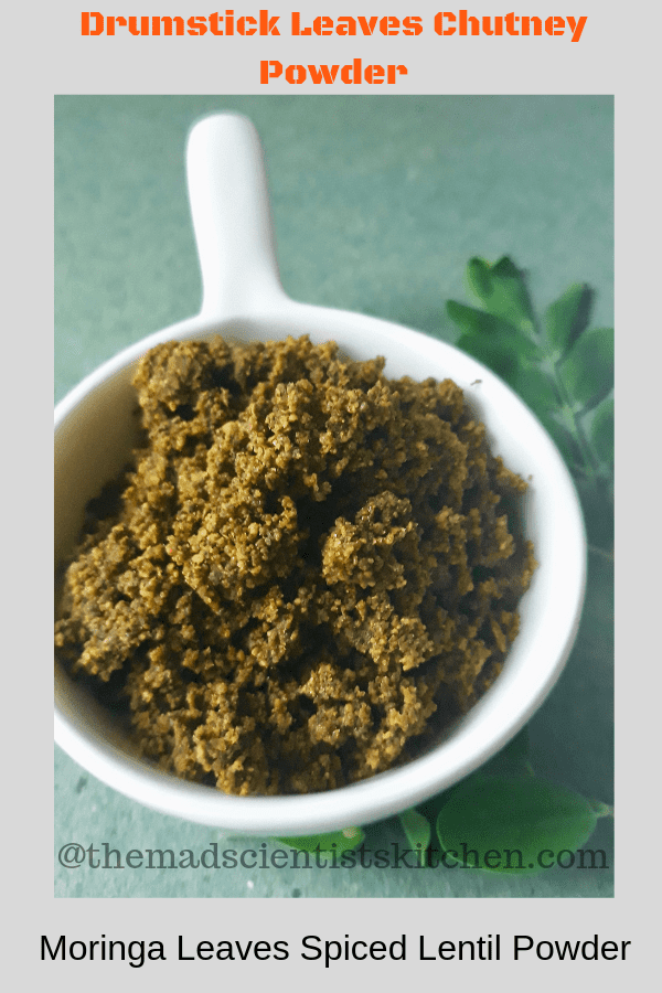 Moringa Leaves spiced lentil powder