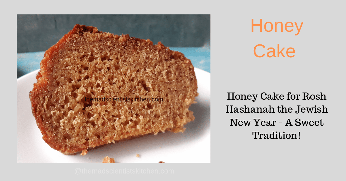 Honey Cake made traditionally for Rosh Hashanah