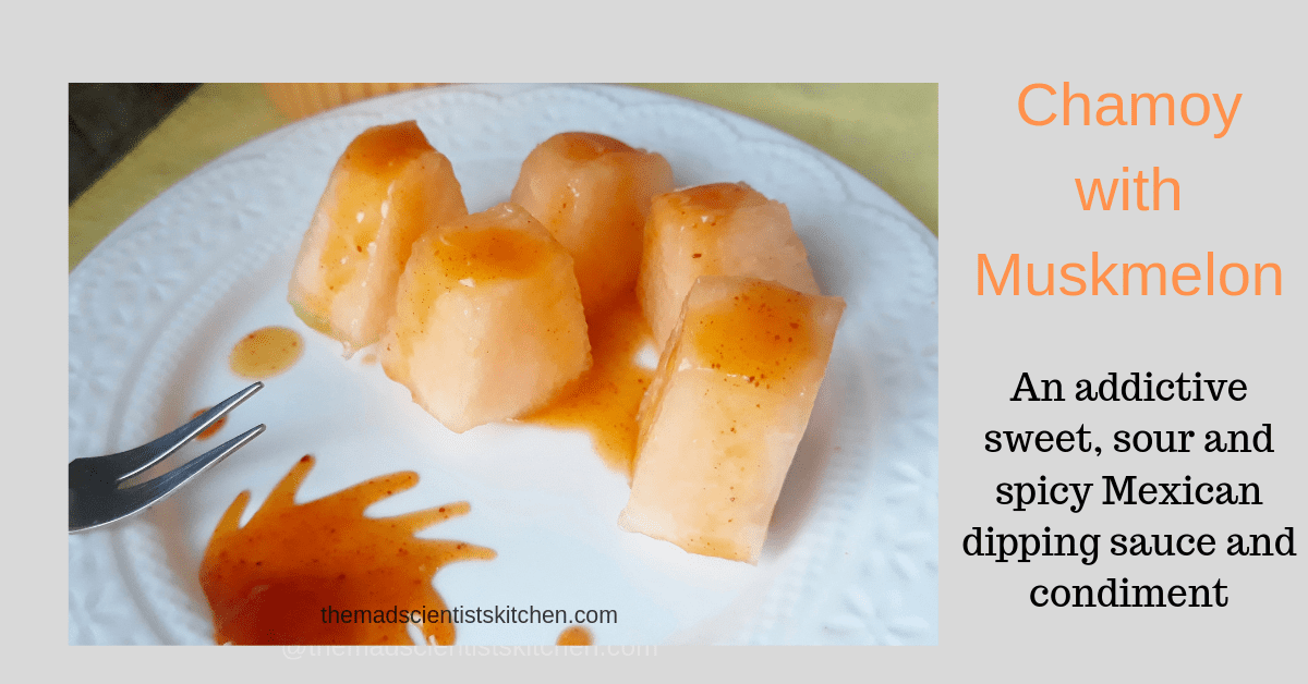 Easy Peasy Chamoy with Muskmelon